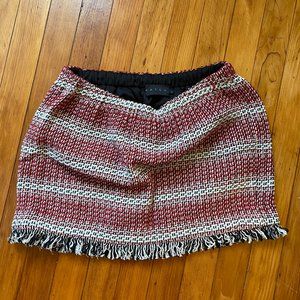 Hatch Maternity Tweed Miniskirt